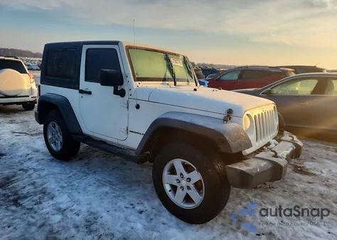 2010 Jeep Wrangler Sport z USA, uszkodzony, nr VIN 1J4GA2D14AL159382